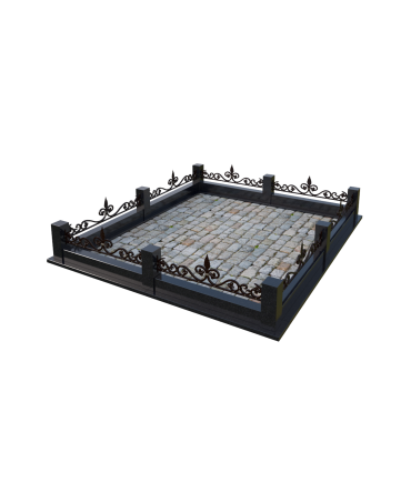 Кованная ограда №1