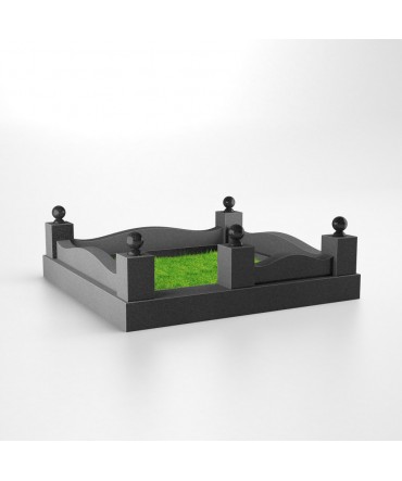 Гранитная ограда №11